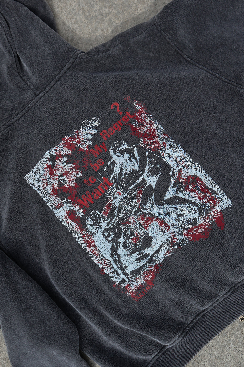 Adam & Eve Zip-Through Boxy Fleece Hoodie