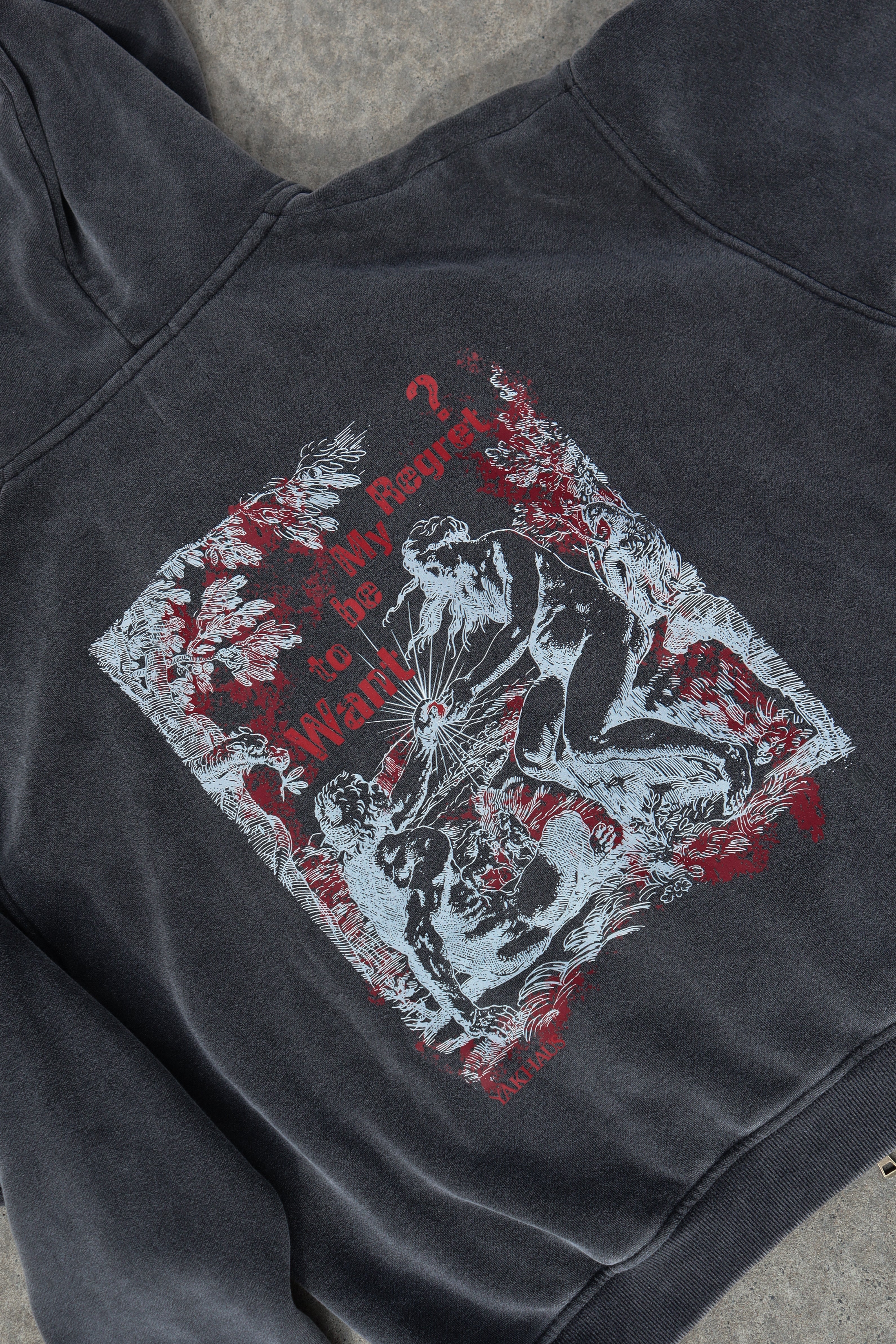 Adam & Eve Zip-Through Boxy Fleece Hoodie