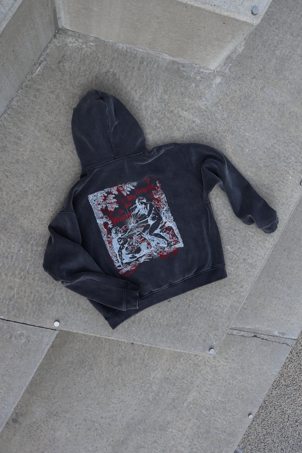 Adam & Eve Zip-Through Boxy Fleece Hoodie