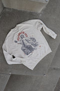 Snow Washed Oversized Sweatshirt | "You Create You"