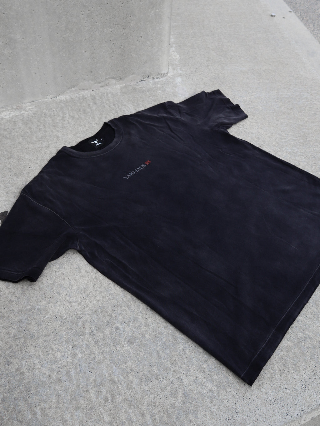 'Armor' Vintage Washed Hand-Frayed T-Shirt