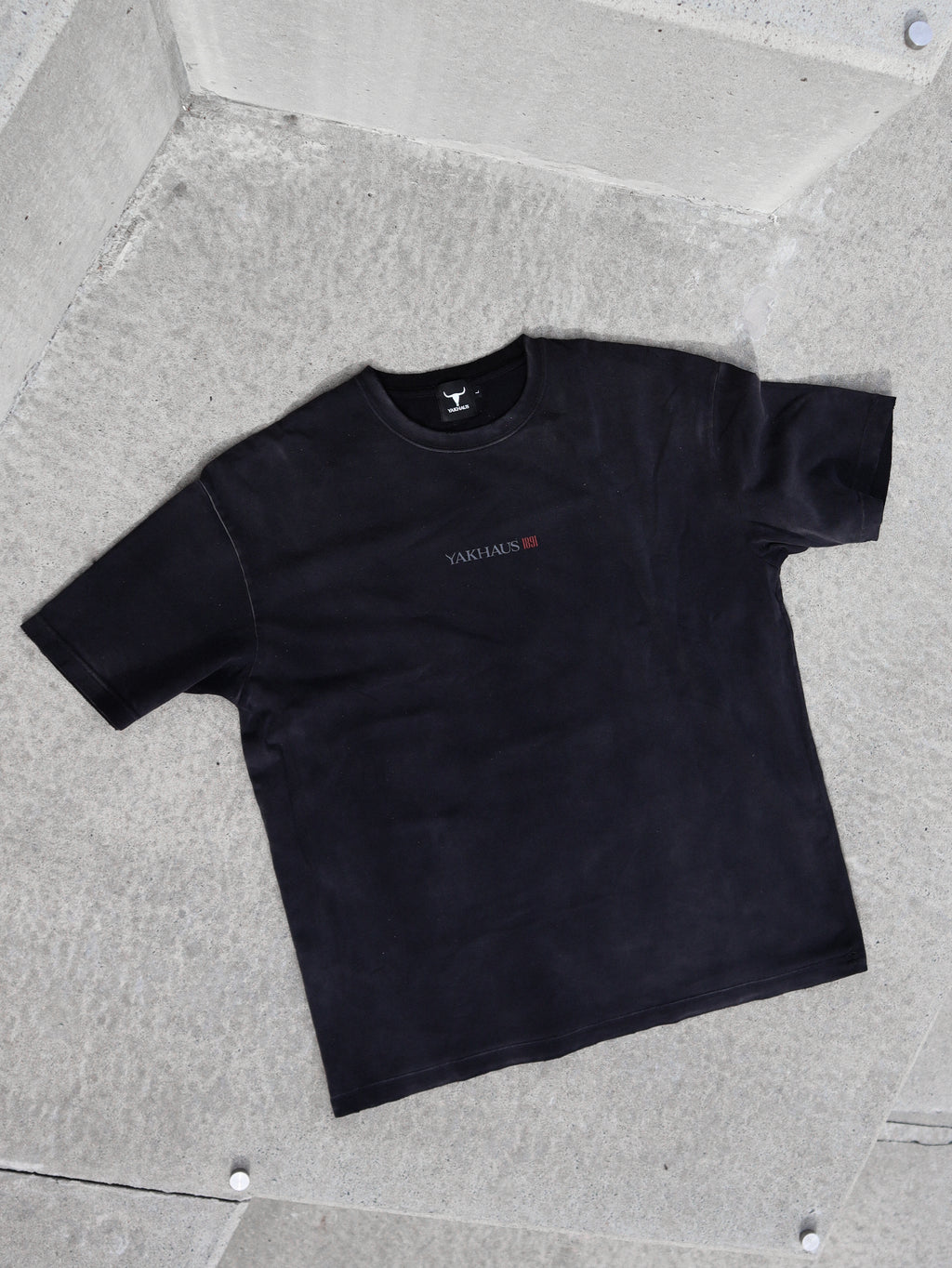 'Armor' Vintage Washed Hand-Frayed T-Shirt