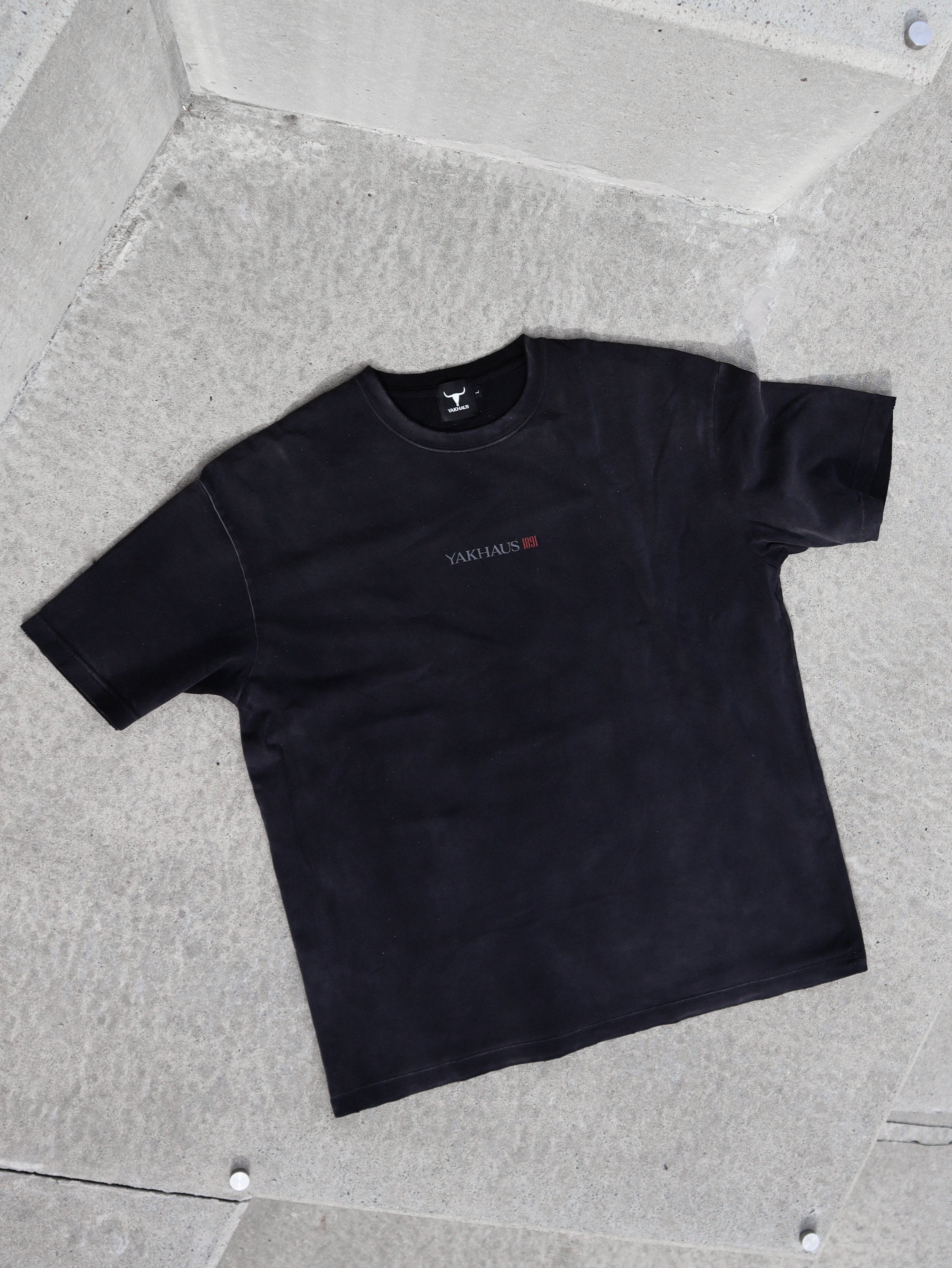 'Armor' Vintage Washed Hand-Frayed T-Shirt