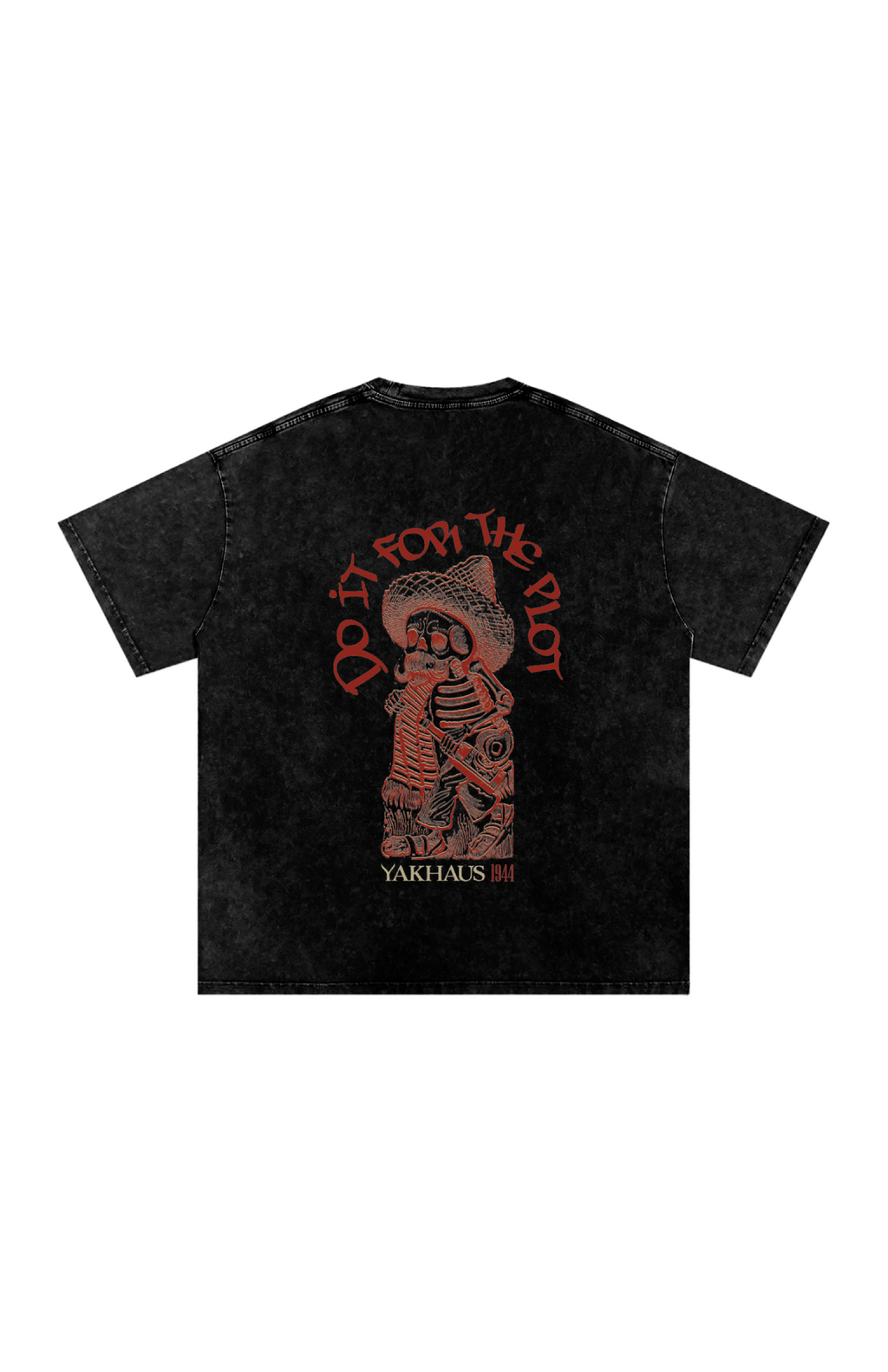 Do it for the plot - Oversize T-Shirt with Calavera of Francisco Madero print | YAKHAUS