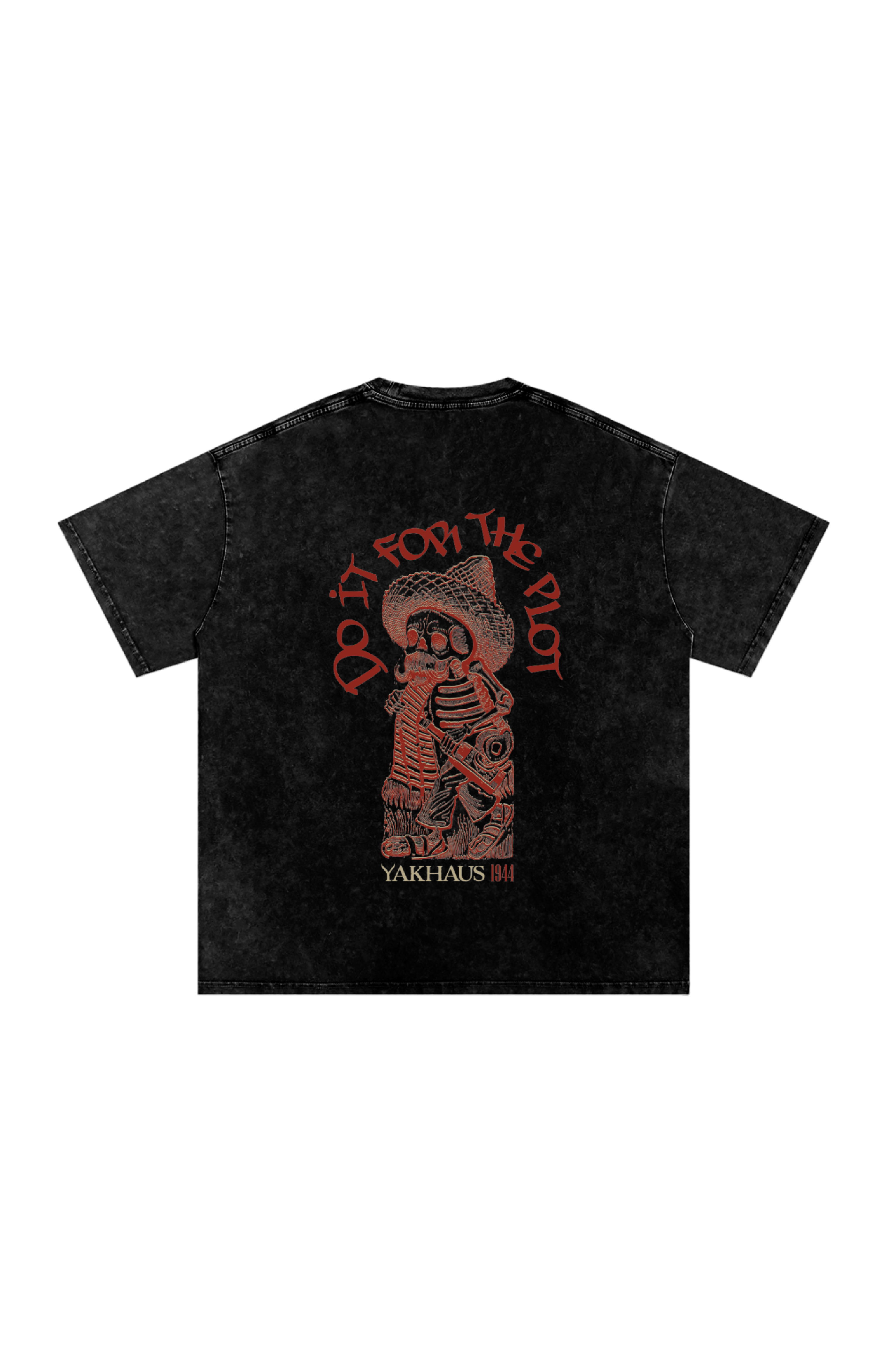 Do it for the plot - Oversize T-Shirt with Calavera of Francisco Madero print | YAKHAUS