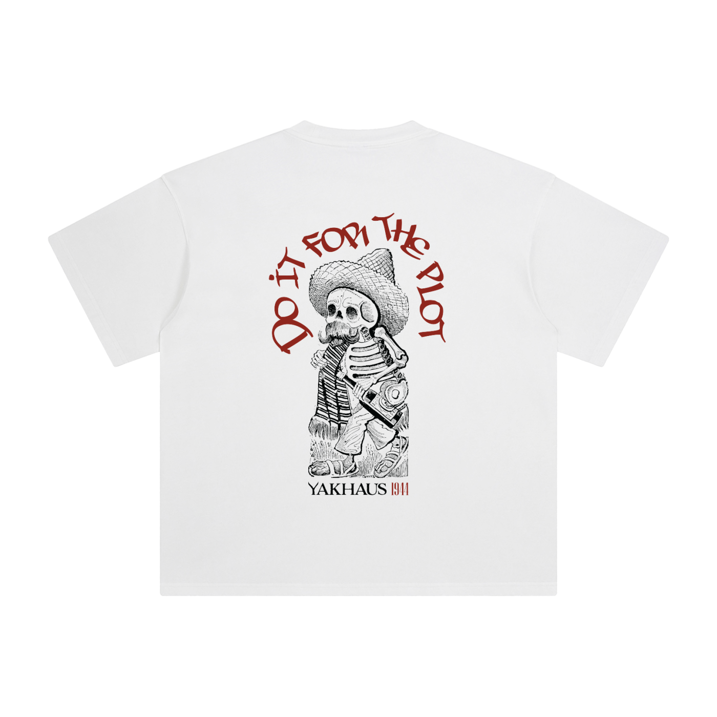 "Do it for the plot" Enzyme Washed T-Shirt